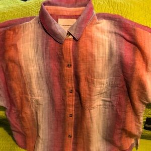 Lucky gauze oversized shirt